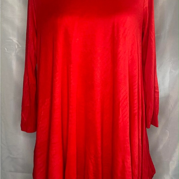 LTX Sportswear Tops - Elegant Red Women's Top